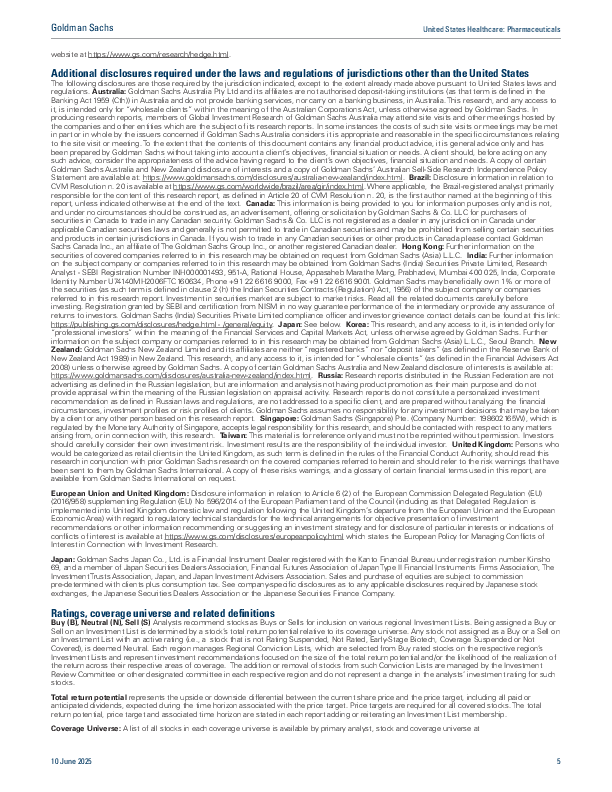 美国医疗保健:制药业:健康政策小组会议记录:第46届年度全球医疗保健会议——关键要点